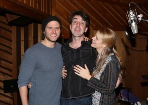 Steven Pasquale, Composer Jason Robert Brown and Kelli O''Hara  Photo
