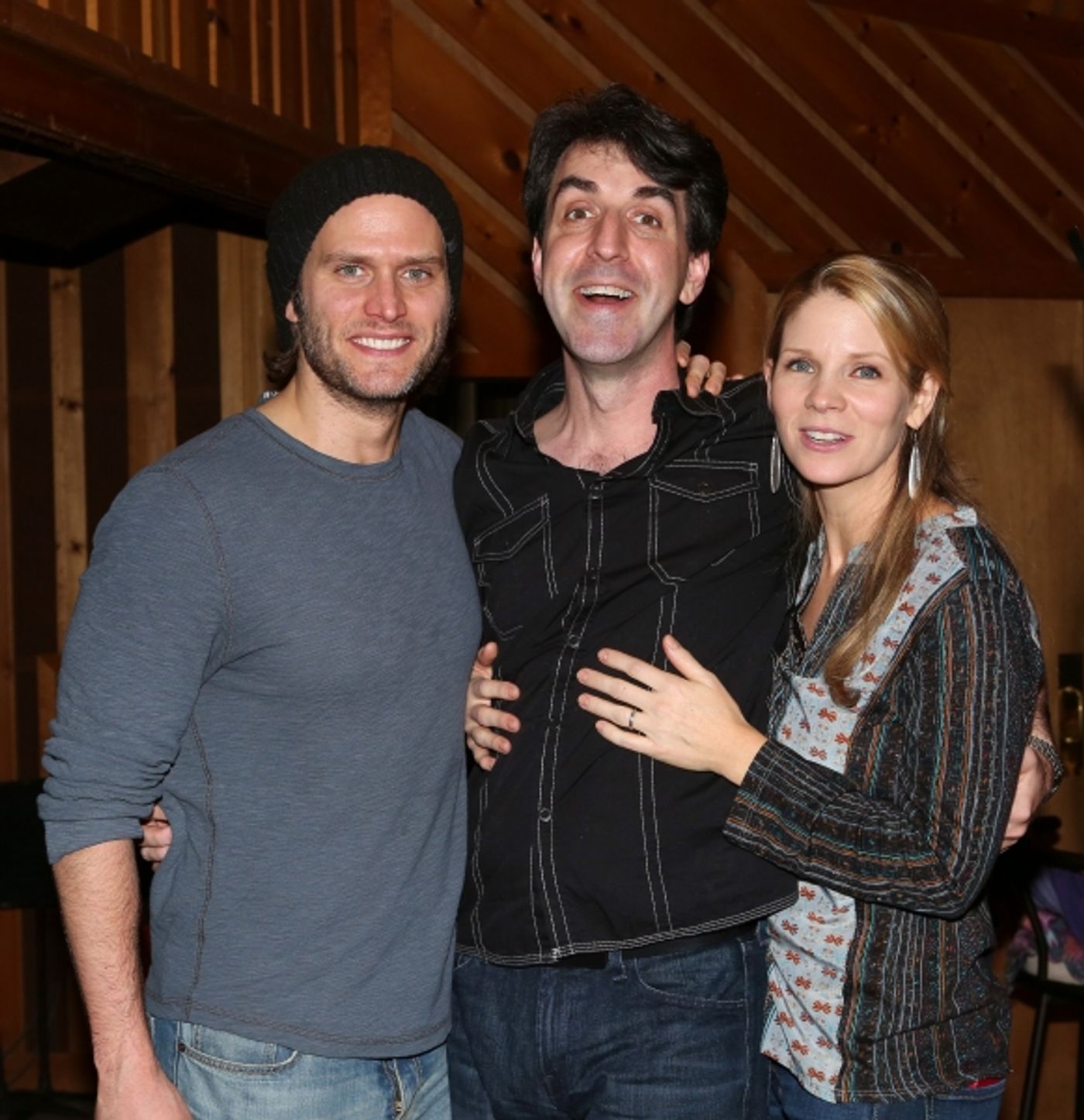 Photo Coverage: In the Recording Studio with Kelli O'Hara, Steven Pasquale and the Cast of THE BRIDGES OF MADISON COUNTY  Image
