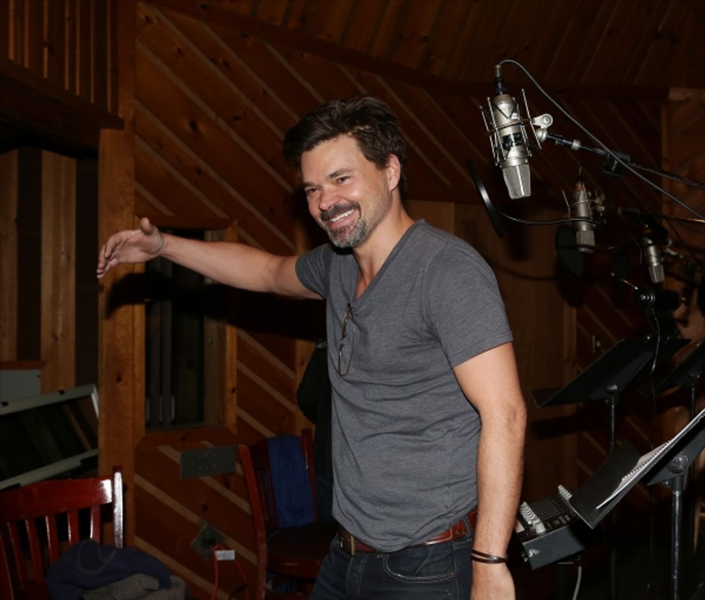 Photo Coverage: In the Recording Studio with Kelli O'Hara, Steven Pasquale and the Cast of THE BRIDGES OF MADISON COUNTY  Image