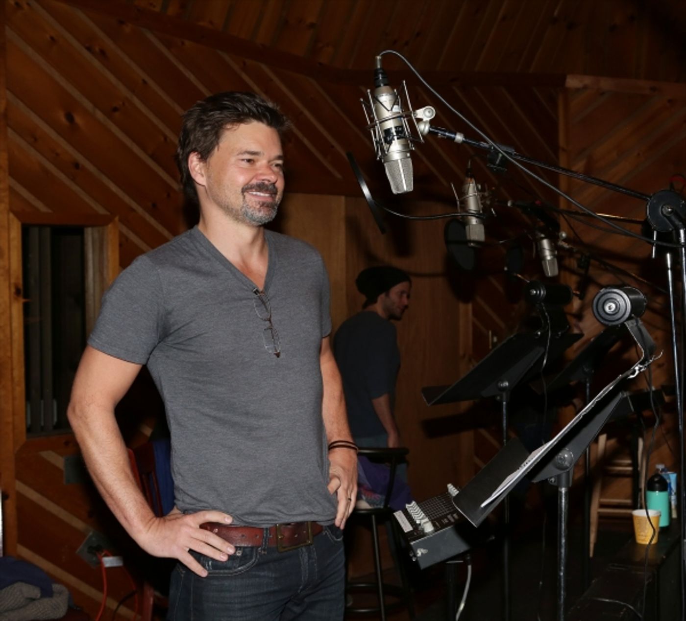 Photo Coverage: In the Recording Studio with Kelli O'Hara, Steven Pasquale and the Cast of THE BRIDGES OF MADISON COUNTY  Image