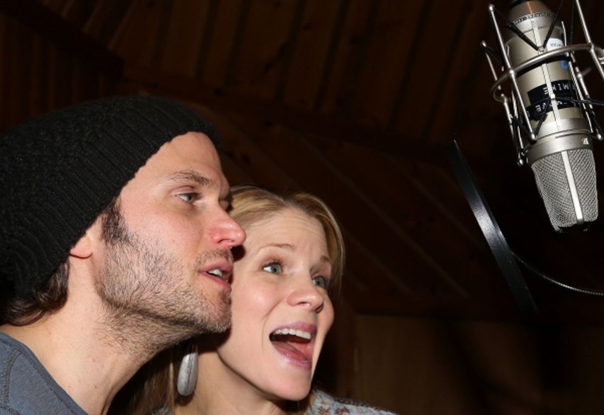 Steven Pasquale and Kelli O''Hara  at 