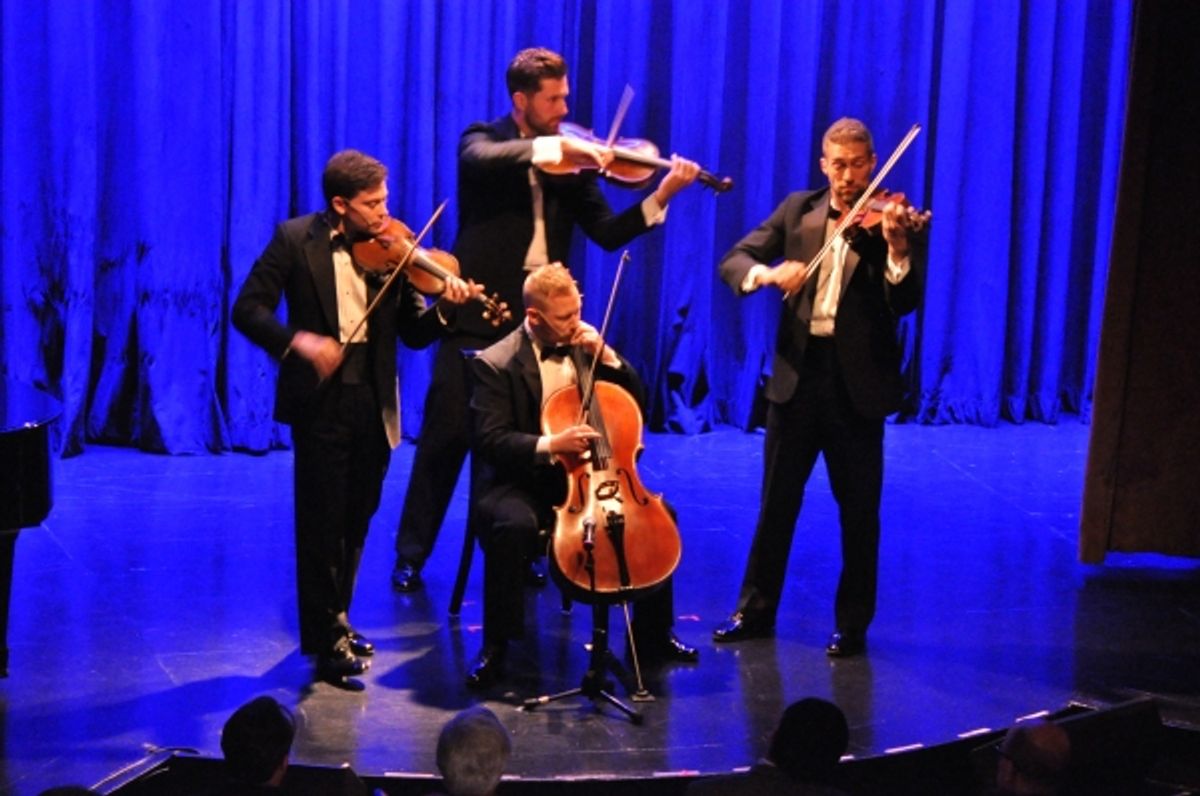 Well-Strung-Edmund, Christopher Marchant, Daniel Shevlin and Trevor Wadleigh at 