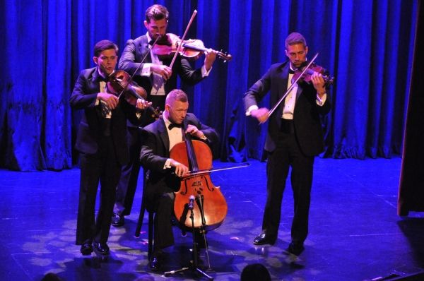 Well-Strung-Edmund, Christopher Marchant, Daniel Shevlin and Trevor Wadleigh Photo