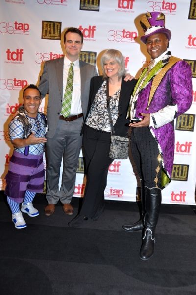 Paulo Dos Santons, Thomas Adkins (TDF), Fran Polino (TDF) and Johnathan Lee Iverson Photo