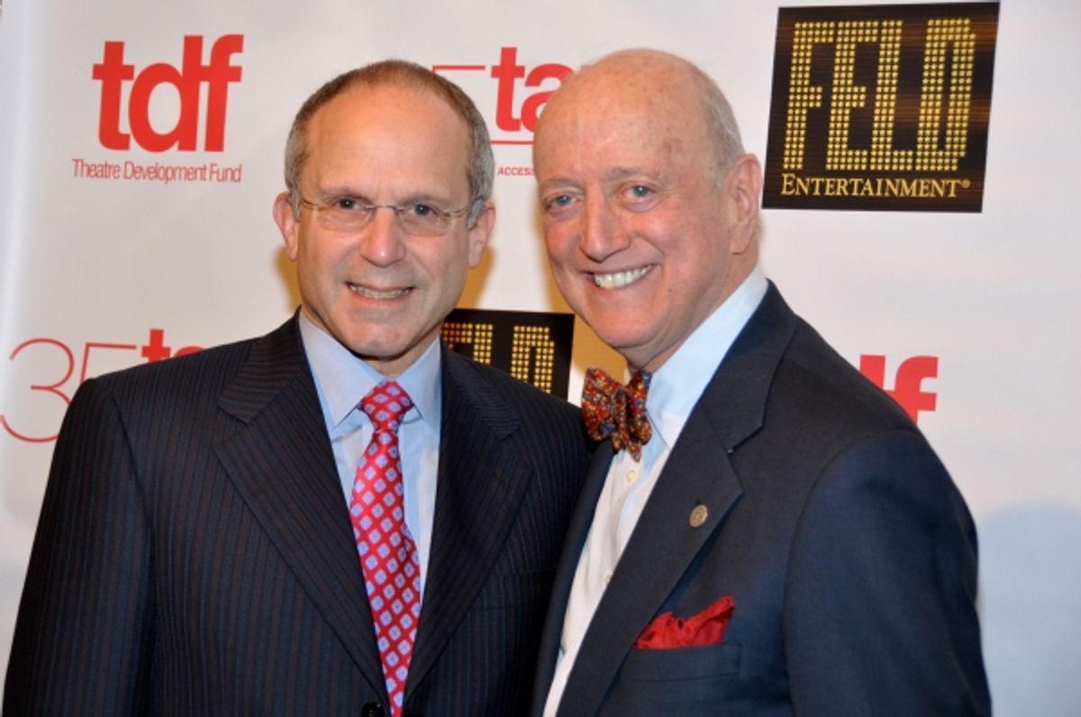 Kenneth Feld and Earl D. Weiner (TDF Board Chairman) at 