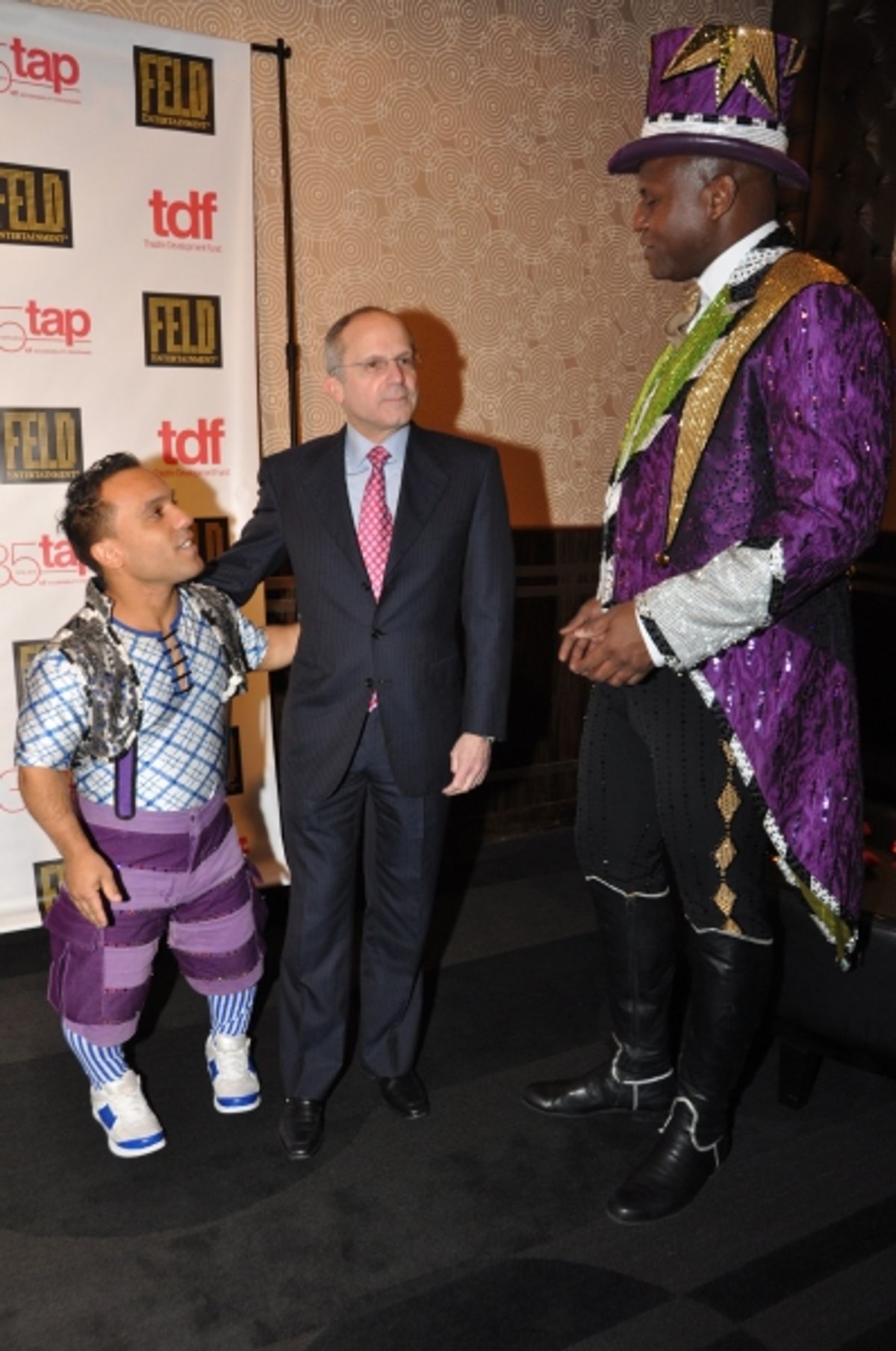 Paulo Dos Santos, Kenneth Feld and Johnathan lee Iverson at 