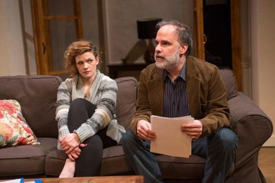Mary Williamson (Kate) and Tom Hickey (Leonard) Photo