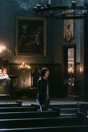 The Vampire Diaries -- ''Gone Girl'' -- Image Number: VD515b_0048.jpg -- Pictured: Ka Photo