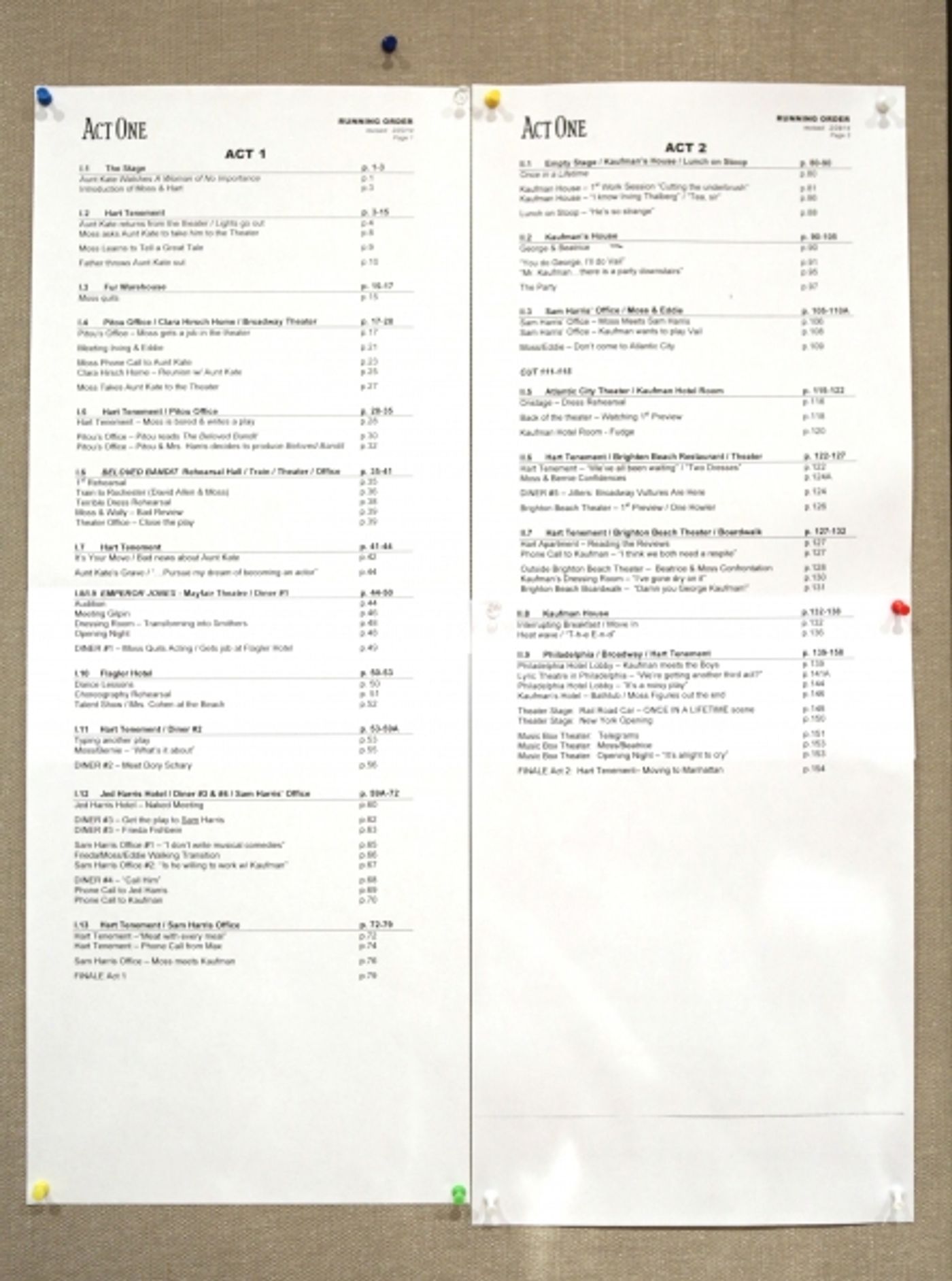 Photo Coverage: Meet the Company of Broadway's ACT ONE- Santino Fontana, Tony Shalhoub, Andrea Martin & More!  Image