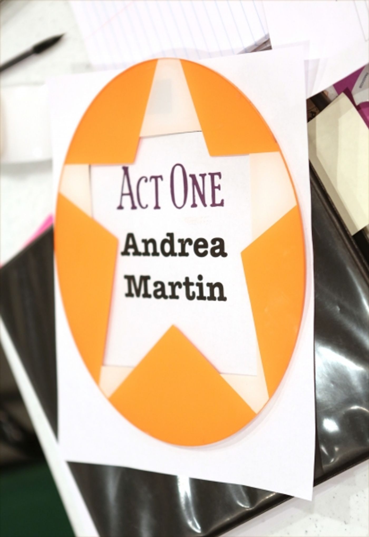 Photo Coverage: Meet the Company of Broadway's ACT ONE- Santino Fontana, Tony Shalhoub, Andrea Martin & More!  Image