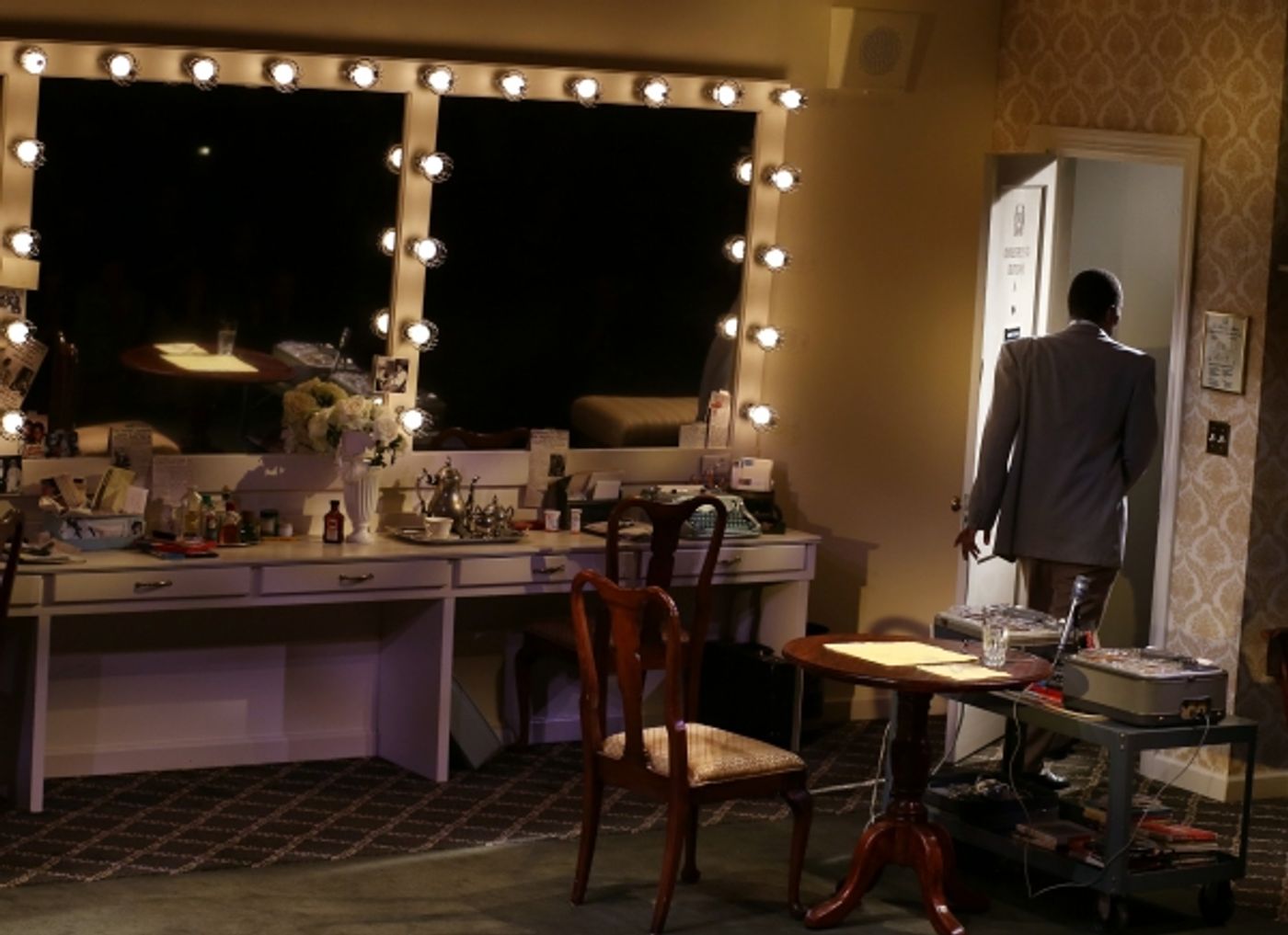 Photo Coverage: John Douglas Thompson- Led SATCHMO AT THE WALDORF Opens at Westside Theatre  Image