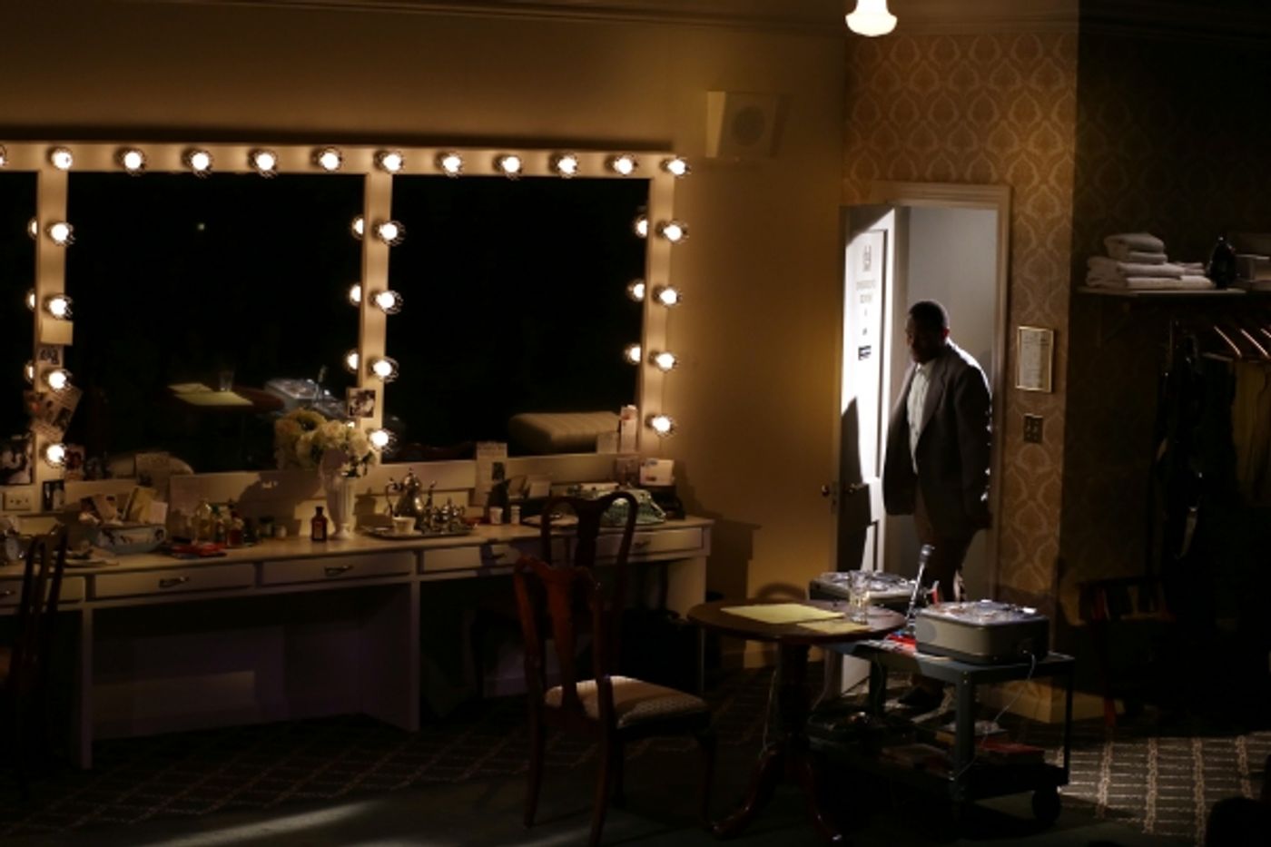 Photo Coverage: John Douglas Thompson- Led SATCHMO AT THE WALDORF Opens at Westside Theatre  Image