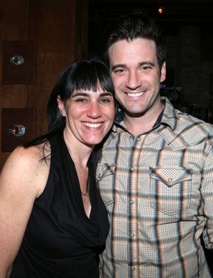 Director Leigh Silverman and Colin Donnell  Photo