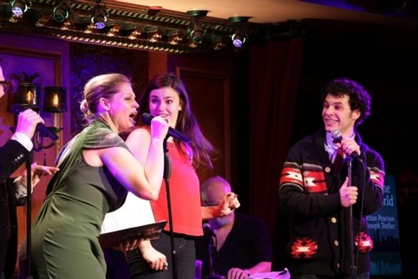 Elizabeth Stanley, Amanda Savan, and Michael Linden Photo