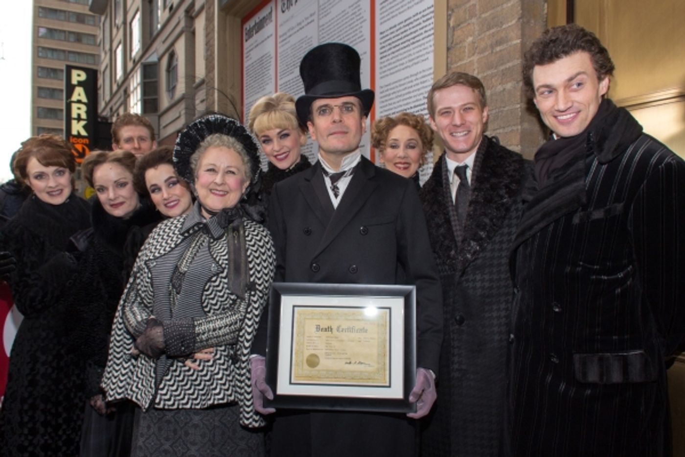 Photo Coverage: Jefferson Mays Celebrates 1000 Deaths in A GENTLEMAN'S GUIDE TO LOVE AND MURDER!  Image