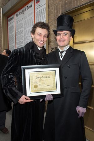 Bryce Pinkham, Jefferson Mays @ BroadwayWorld Bryce Pinkham, Jefferson Mays Photo