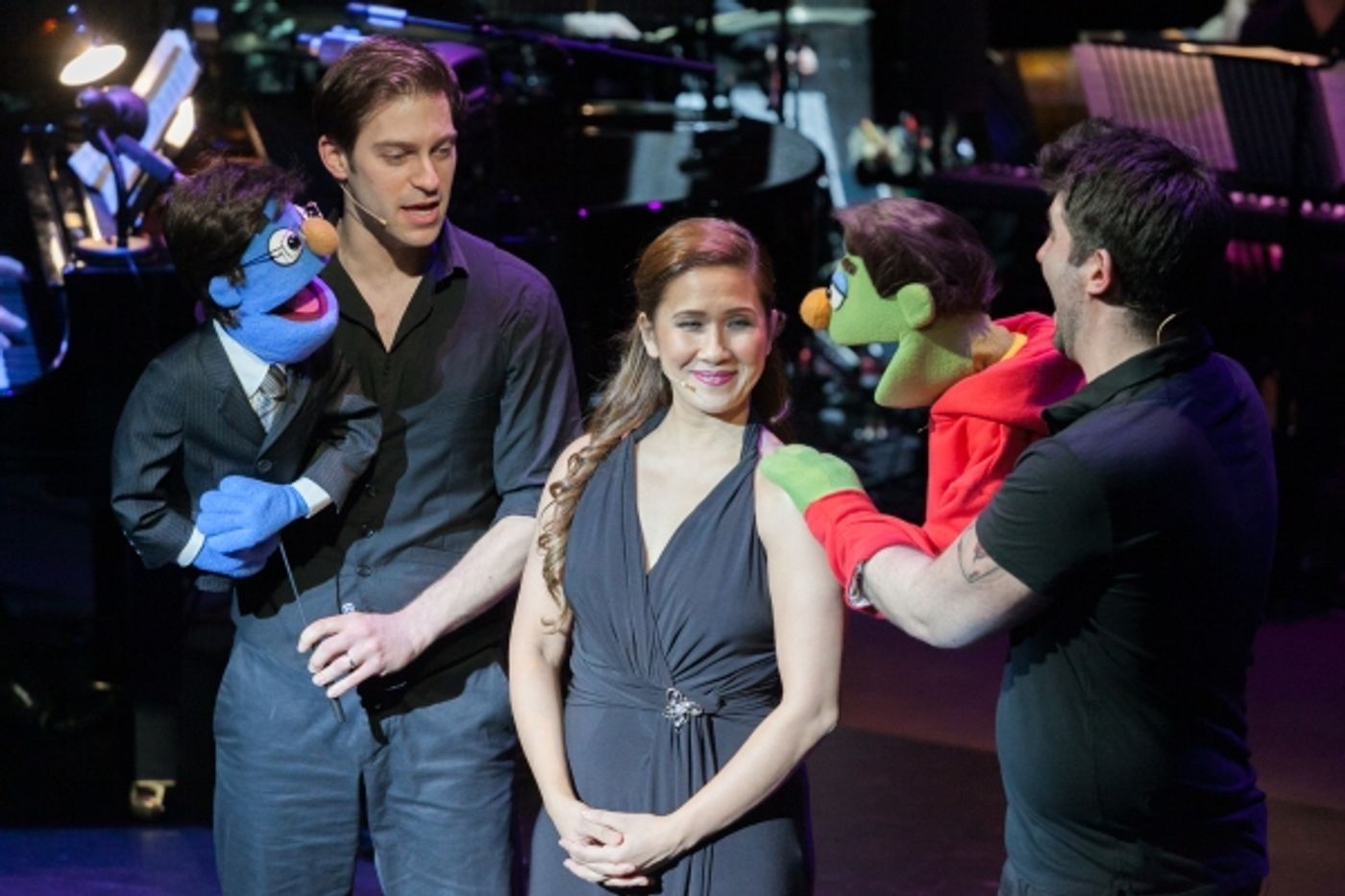 Photo Flash: AVENUE Q Cast, Blake, Gok Wan and More in YOU'LL NEVER WALK ALONE - THE WEST END UNITES FOR THE PHILIPPINES  Image