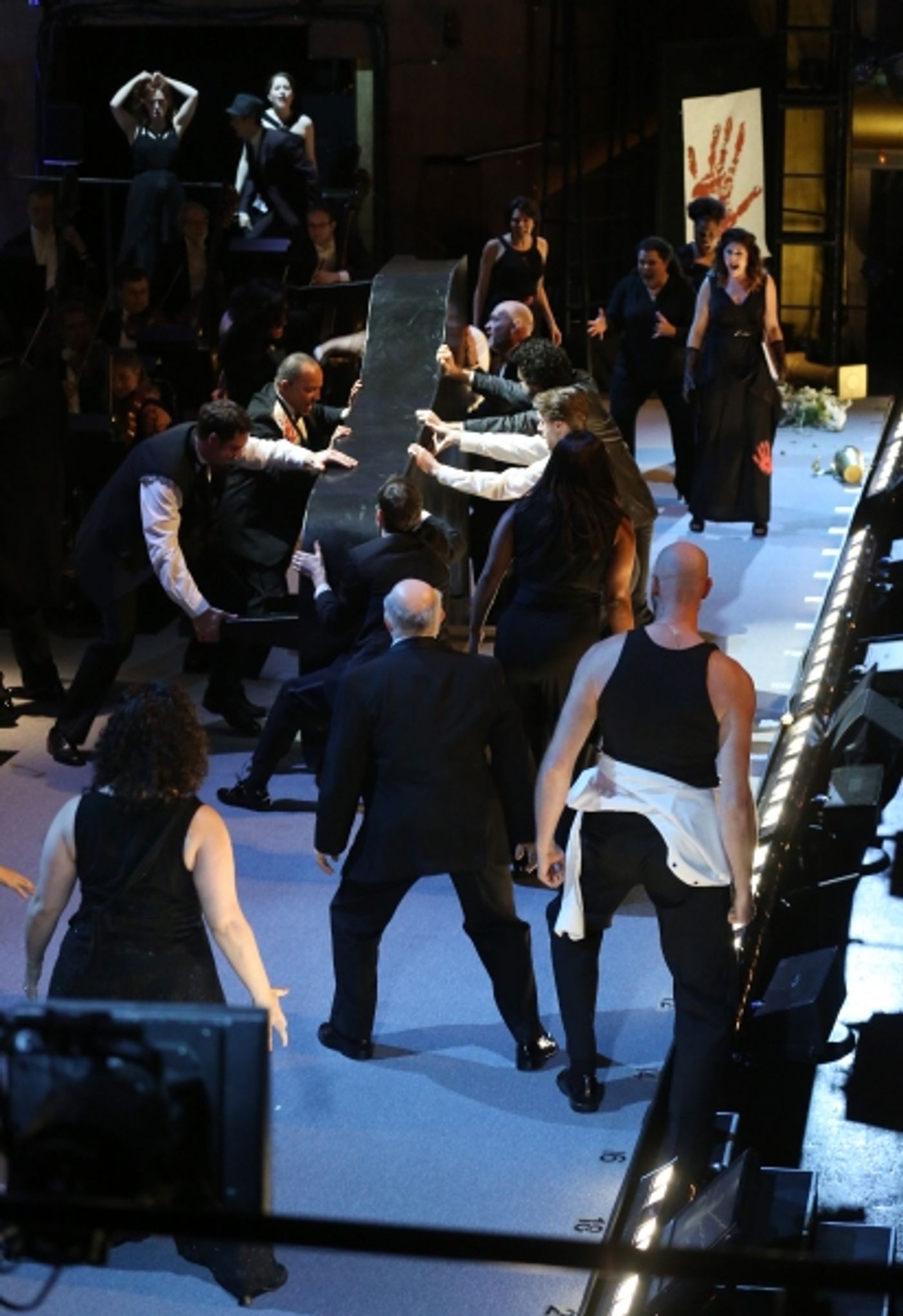 Photo Coverage: Attend the Tale! Inside the NY Philharmonic's SWEENEY TODD with Emma Thompson, Bryn Terfel & More! Photo Coverage: Attend the Tale! Inside the NY Philharmonic's SWEENEY TODD with Emma Thompson, Bryn Terfel & More! Image