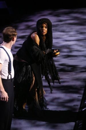 Jay Armstrong Johnson and Audra McDonald  Photo