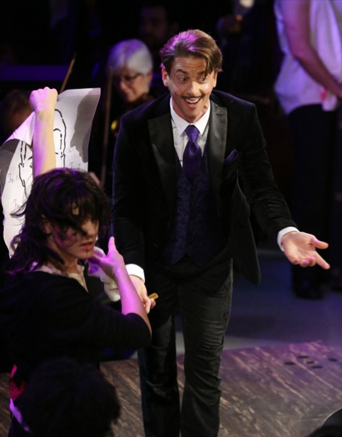 Kyle Brenn and Christian Borle at 