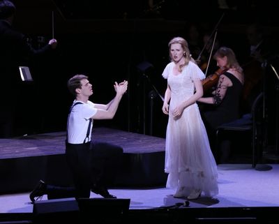 Jay Armstrong Johnson and Erin Mackey  Photo