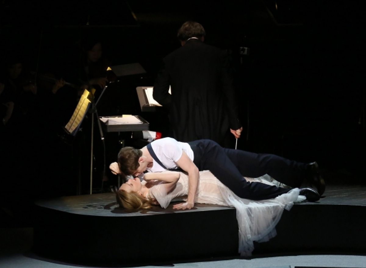 Erin Mackey and Jay Armstrong Johnson   at 