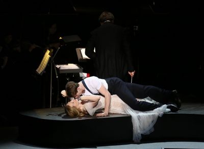 Erin Mackey and Jay Armstrong Johnson   Photo