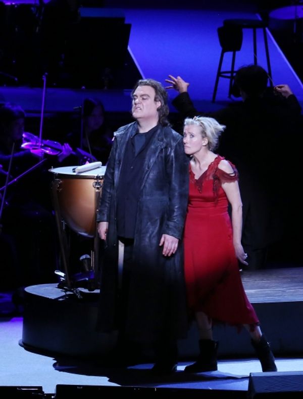 Byrn Terfel and Emma Thompson  Photo