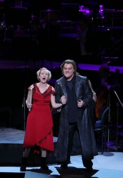 Emma Thompson and Byrn Terfel  Photo