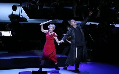 Emma Thompson and Bryn Terfel Photo
