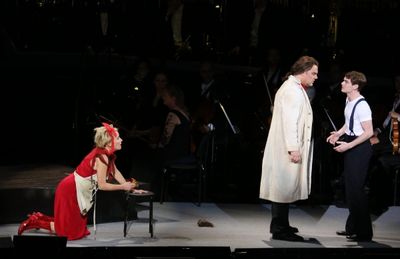 Emma Thompson, Kyle Brenn and Jay Armstrong Johnson  Photo