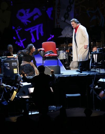 Audra McDonald and Bryn Terfel  Photo