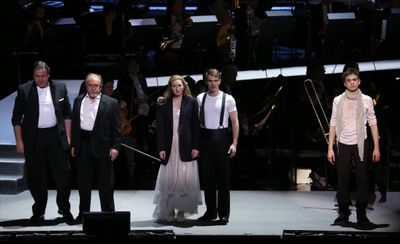 Phillip Quast, Erim Mackey, Jay Armstrong Johnson and Kyle Brenn  Photo