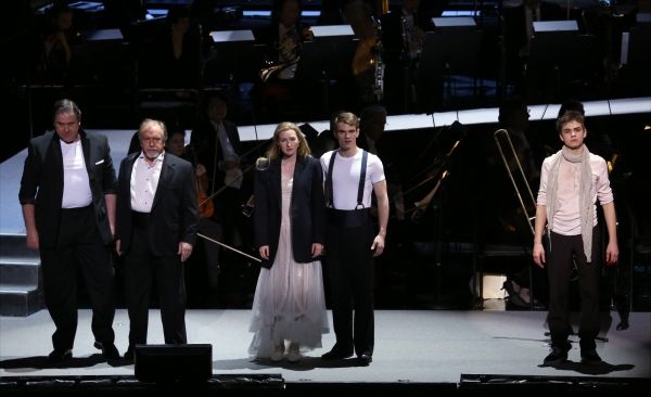 Phillip Quast, Erim Mackey, Jay Armstrong Johnson and Kyle Brenn  Photo