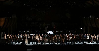 Kyle Brenn, Alan Gilbert, Jay Armstrong Johnson, Erin Mackey, Philip Quast, Bryn Terf Photo