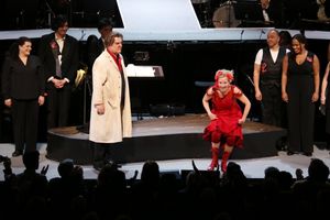 Byrn Terfel and Emma Thompson  Photo