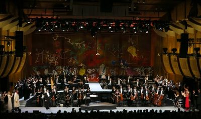 Jay Armstrong Johnson, Erin Mackey, Philip Quast, Byrn Terfel, Alan Gilbert, Emma Tho Photo