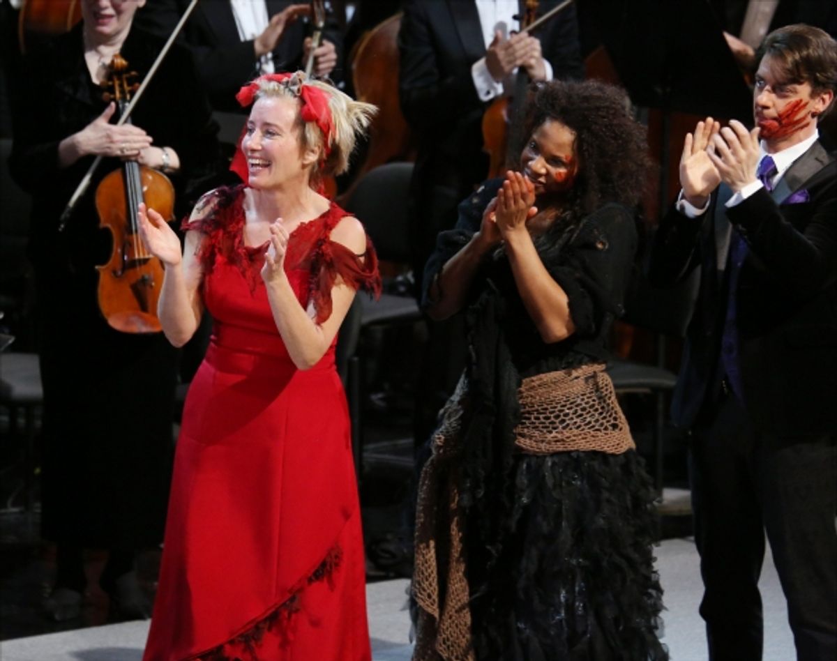 Emma Thompson, Audra McDonald, Christian Borle  at 