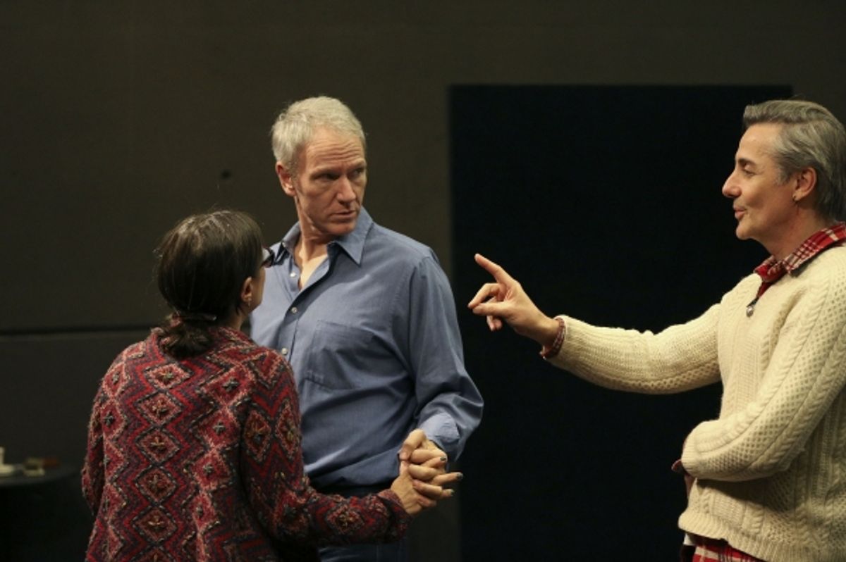 Diane Sutherland, Brian Sutherland, and director Jonathan Butterell at 