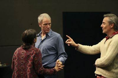 Diane Sutherland, Brian Sutherland, and director Jonathan Butterell Photo