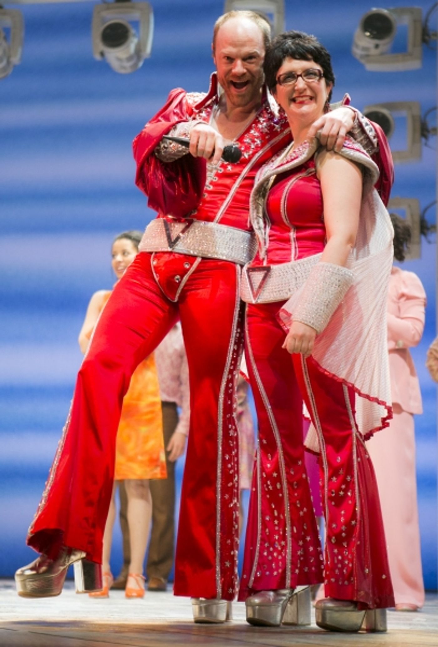 Photo Coverage: MAMMA MIA! Becomes Broadway's Ninth Longest-Running Show!  Image