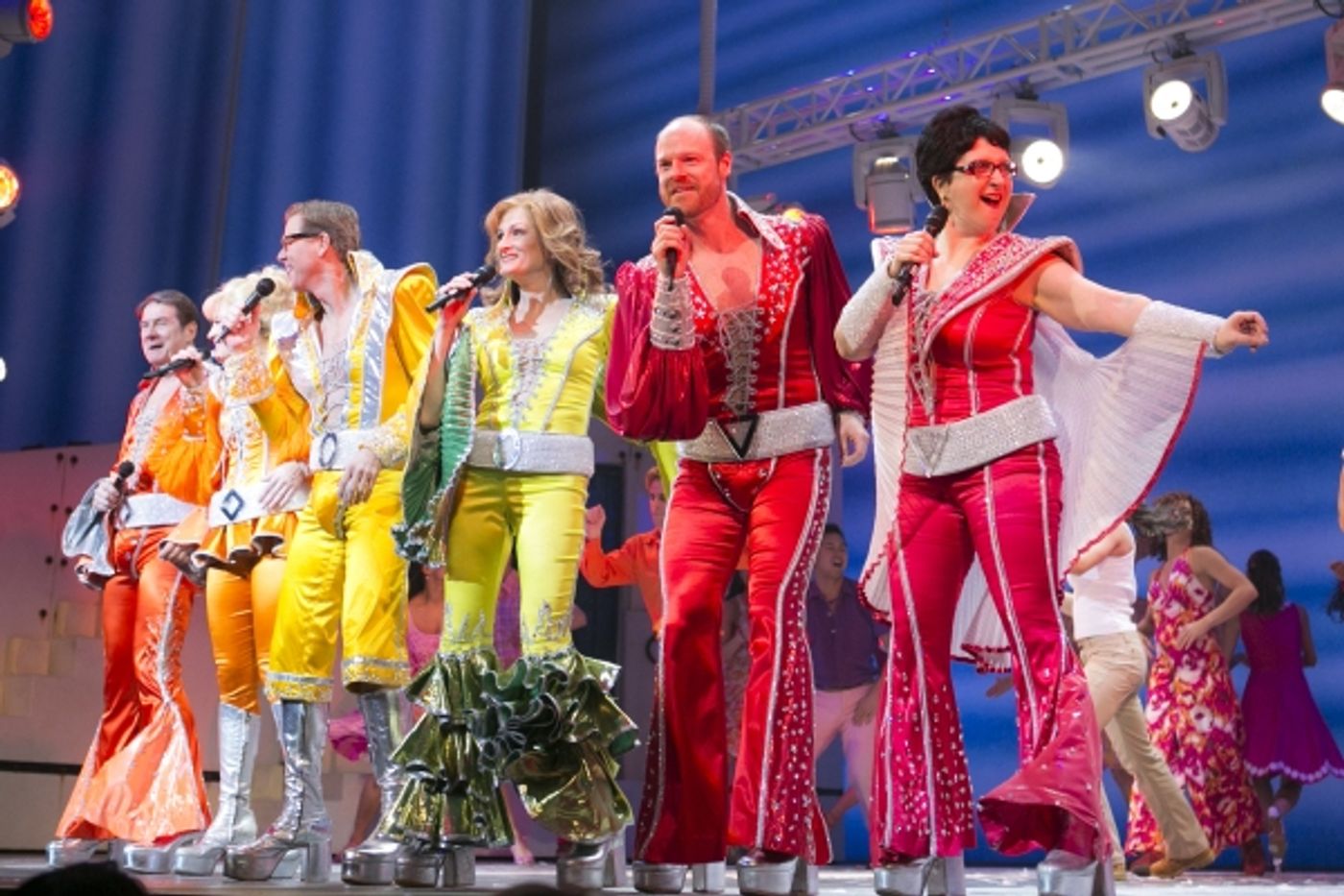Photo Coverage: MAMMA MIA! Becomes Broadway's Ninth Longest-Running Show!  Image