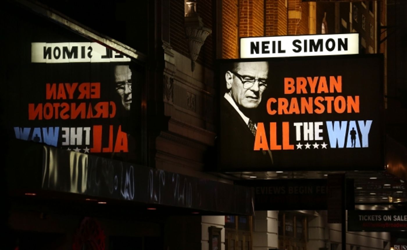 Photo Coverage: Bryan Cranston & the Cast of ALL THE WAY Take Opening Night Broadway Bows!  Image