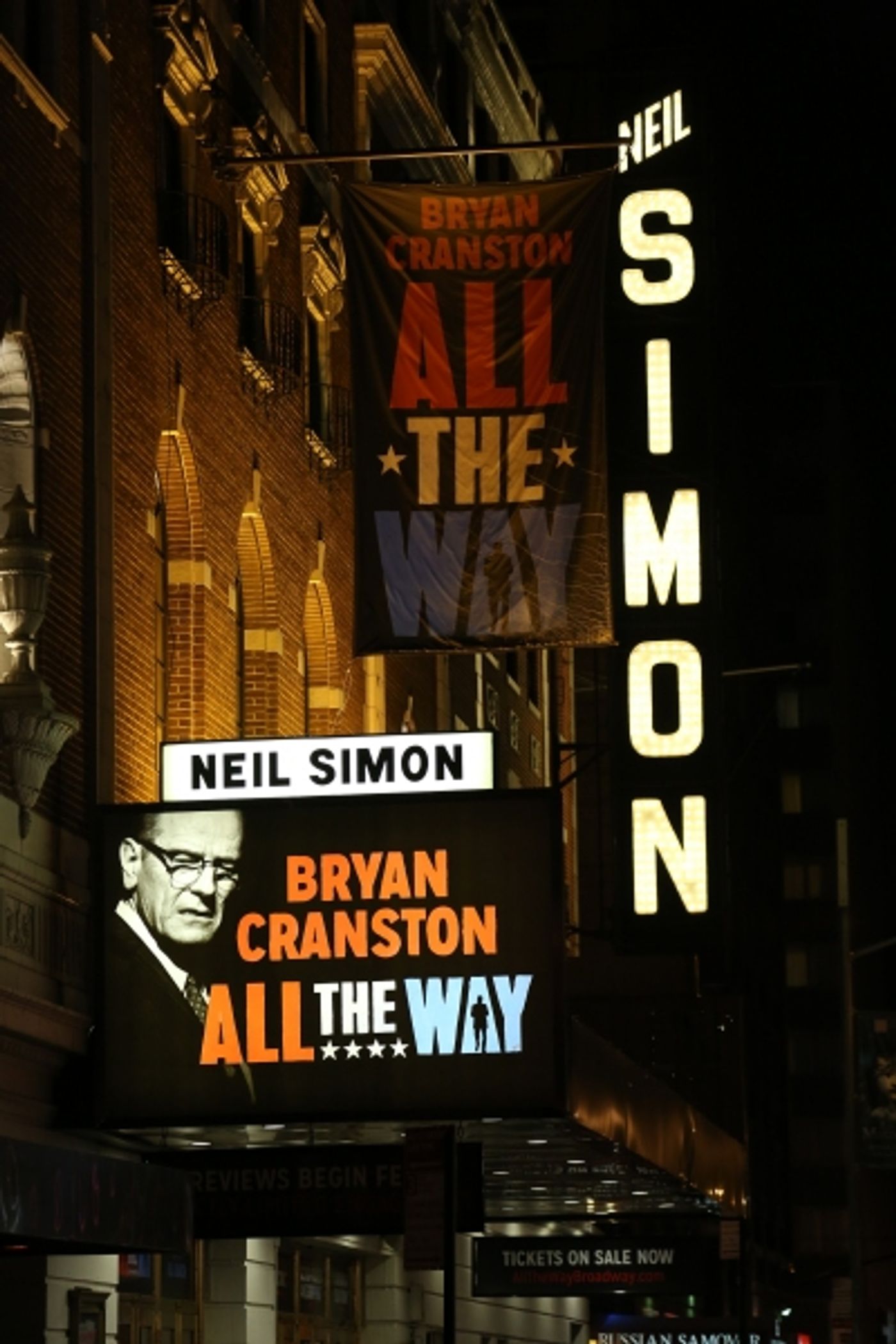 Photo Coverage: Bryan Cranston & the Cast of ALL THE WAY Take Opening Night Broadway Bows!  Image