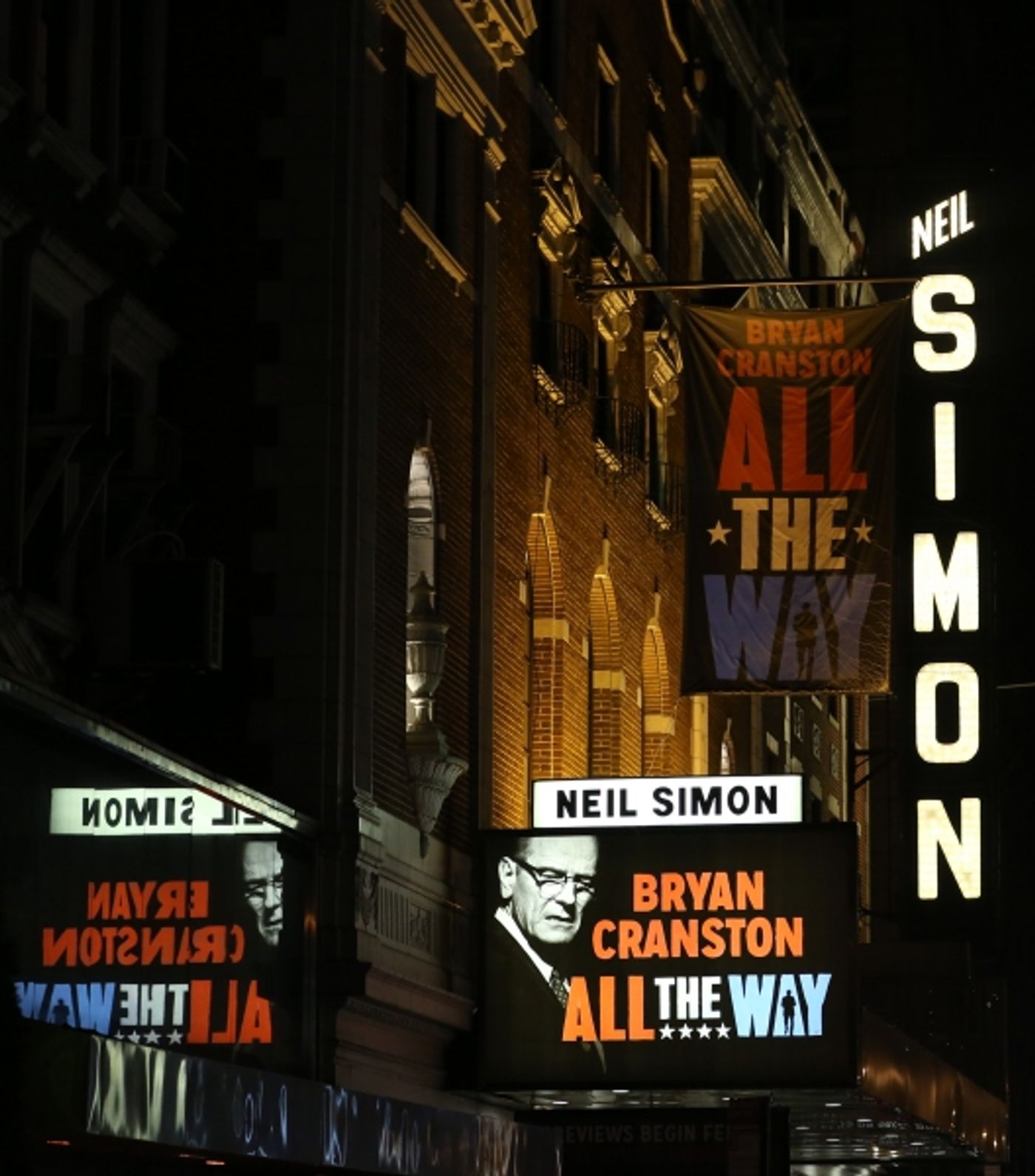 Photo Coverage: Bryan Cranston & the Cast of ALL THE WAY Take Opening Night Broadway Bows!  Image