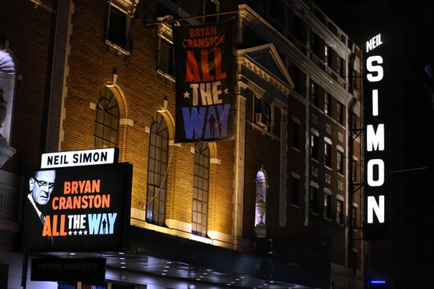 Photo Coverage: Bryan Cranston & the Cast of ALL THE WAY Take Opening Night Broadway Bows!  Image