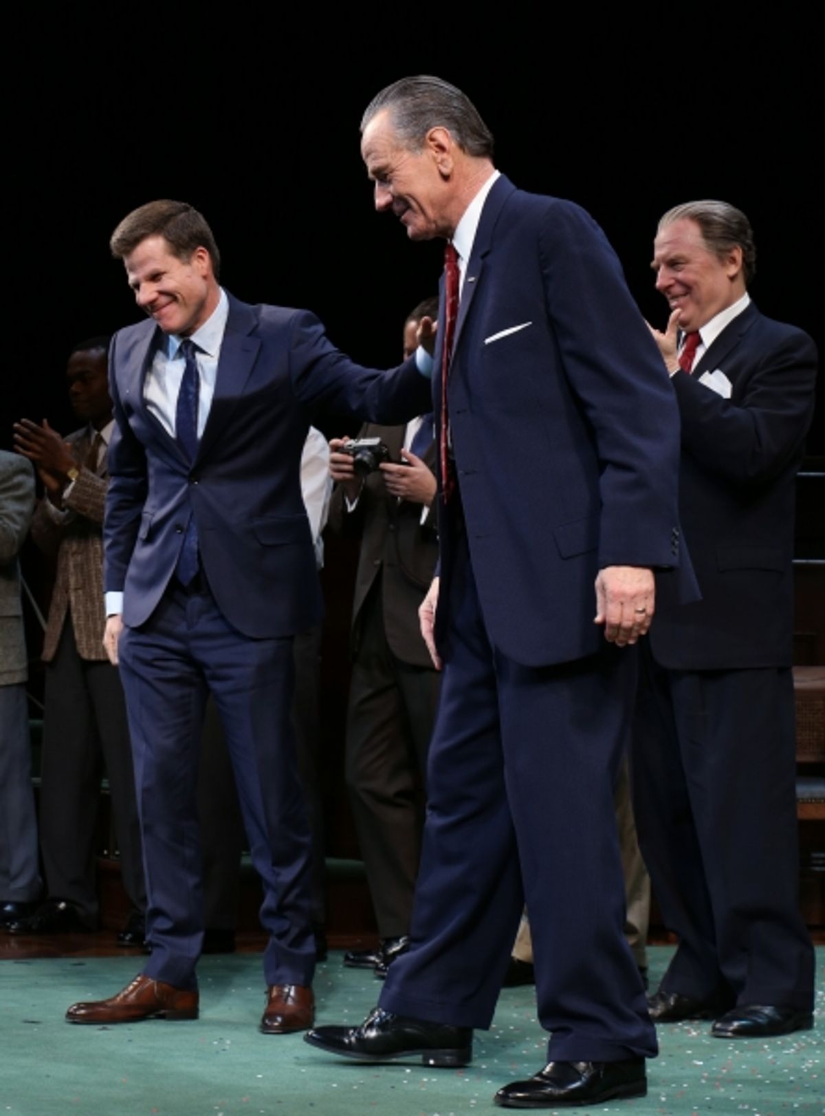 Bill Rauch, Bryan Cranston and Michael McKean  at 