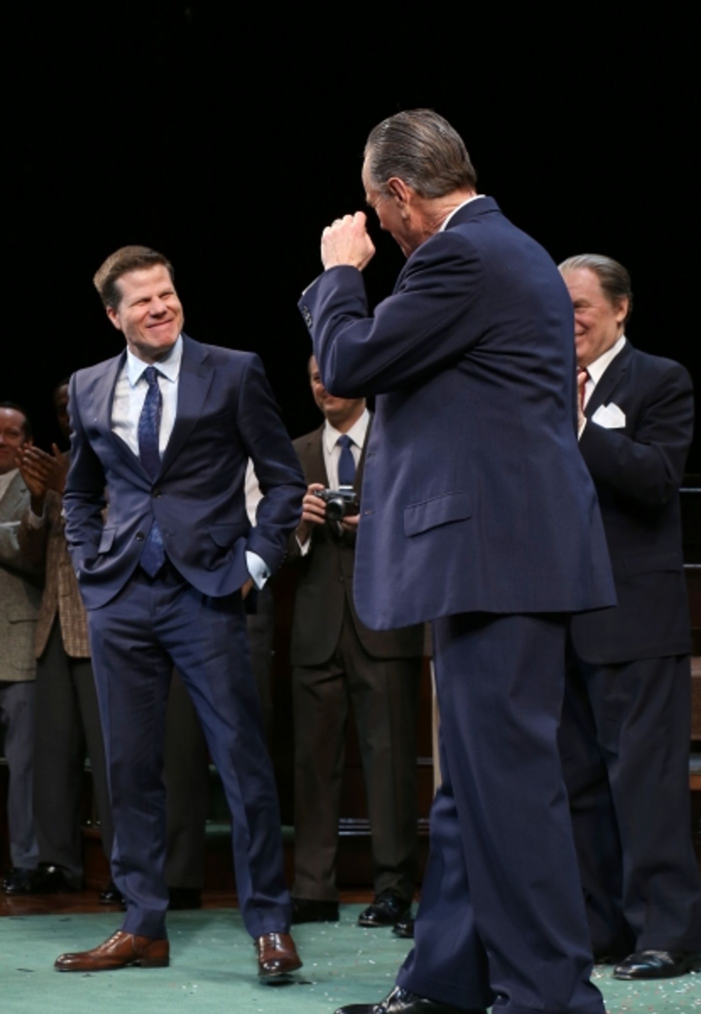 Photo Coverage: Bryan Cranston & the Cast of ALL THE WAY Take Opening Night Broadway Bows!  Image