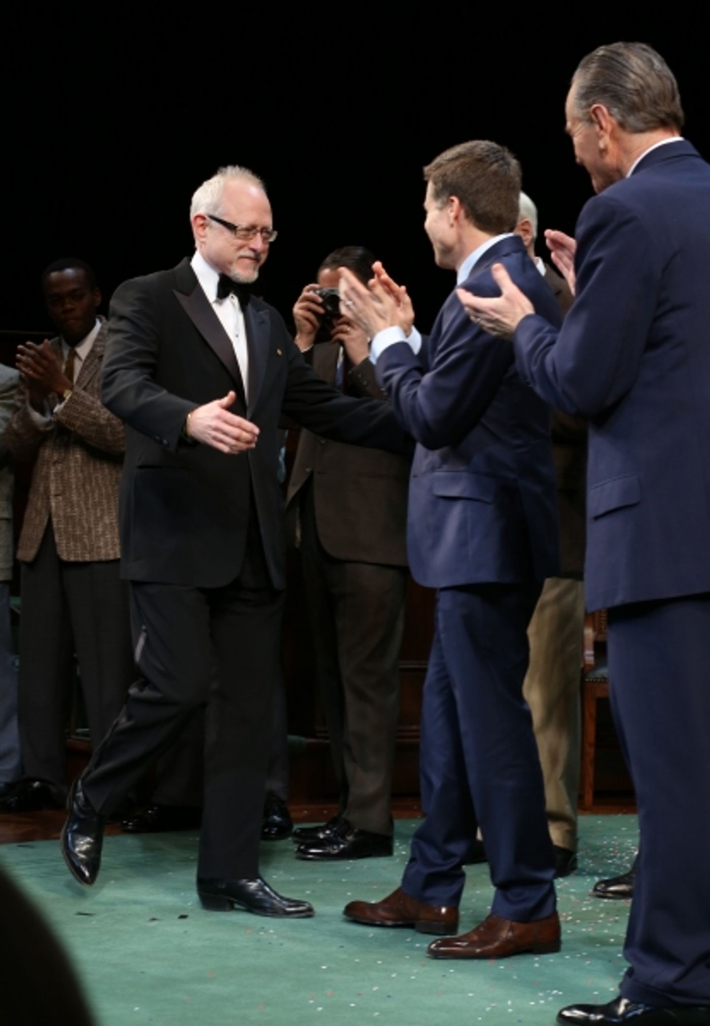 Photo Coverage: Bryan Cranston & the Cast of ALL THE WAY Take Opening Night Broadway Bows!  Image