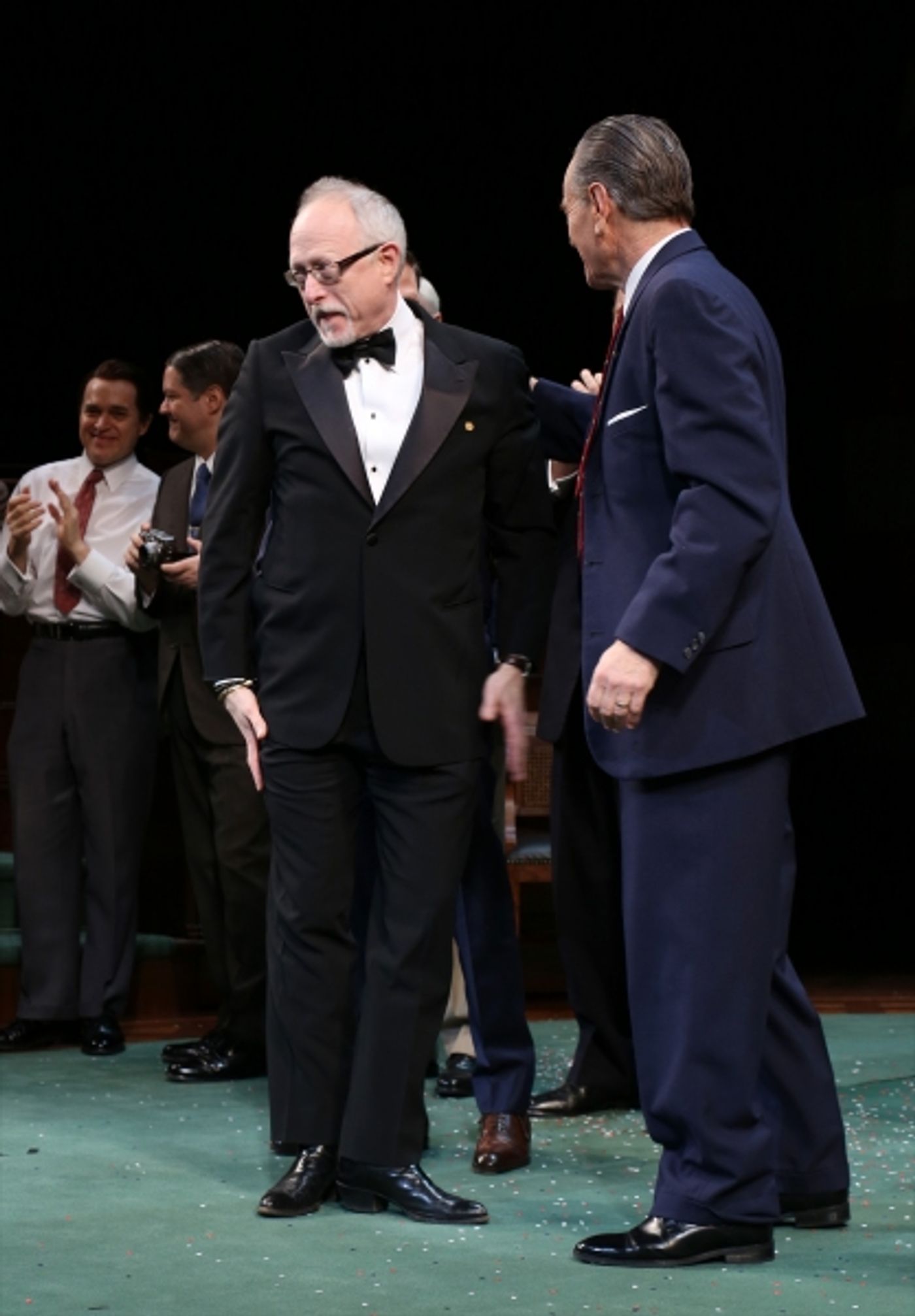 Photo Coverage: Bryan Cranston & the Cast of ALL THE WAY Take Opening Night Broadway Bows!  Image